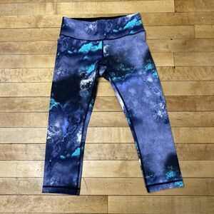 Lululemon Women’s Leggings No Tag 25”x19” Athleisure Marbled Yoga Capri Pants